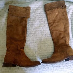 Brown Over the Knee Boots